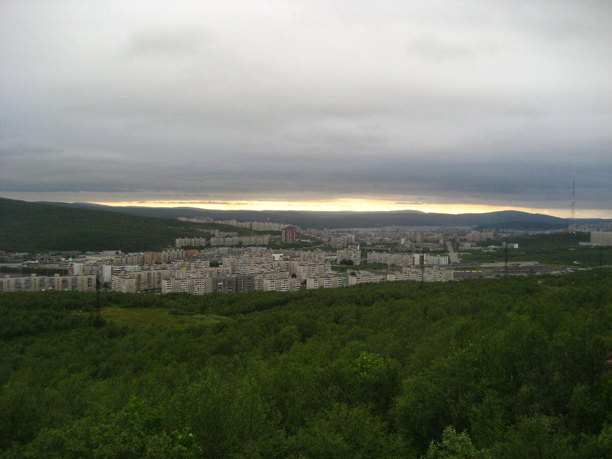 Полярный день в мурманске фото лето