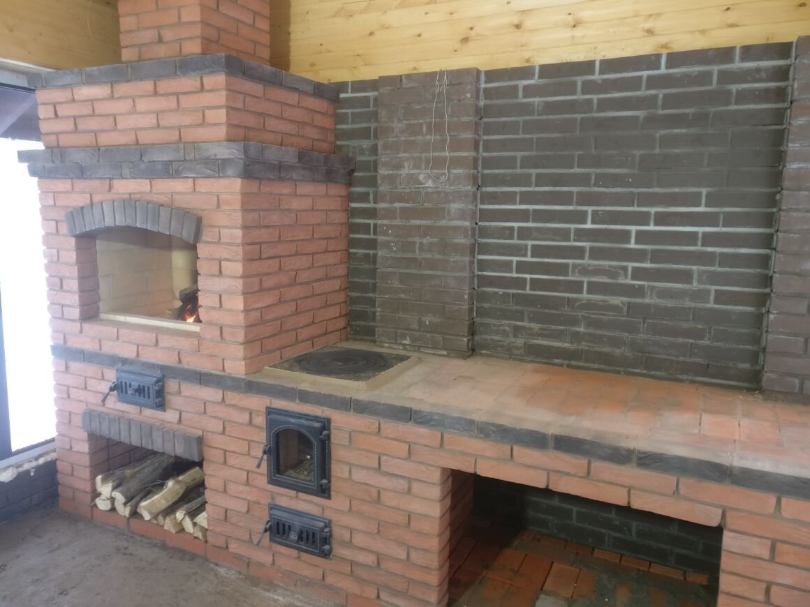 барбекю комплекс при сдаче