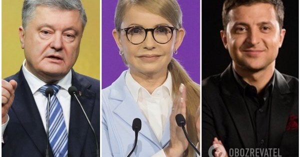 Главные претенденты на должность Президента Украины.