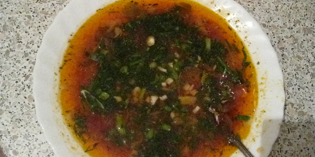 Борщ из заготовки, вкусно , быстро и просто!