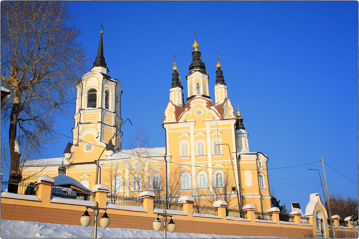 Воскресенская церковь томск фото