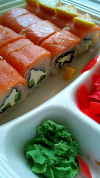 Роллы на ужин