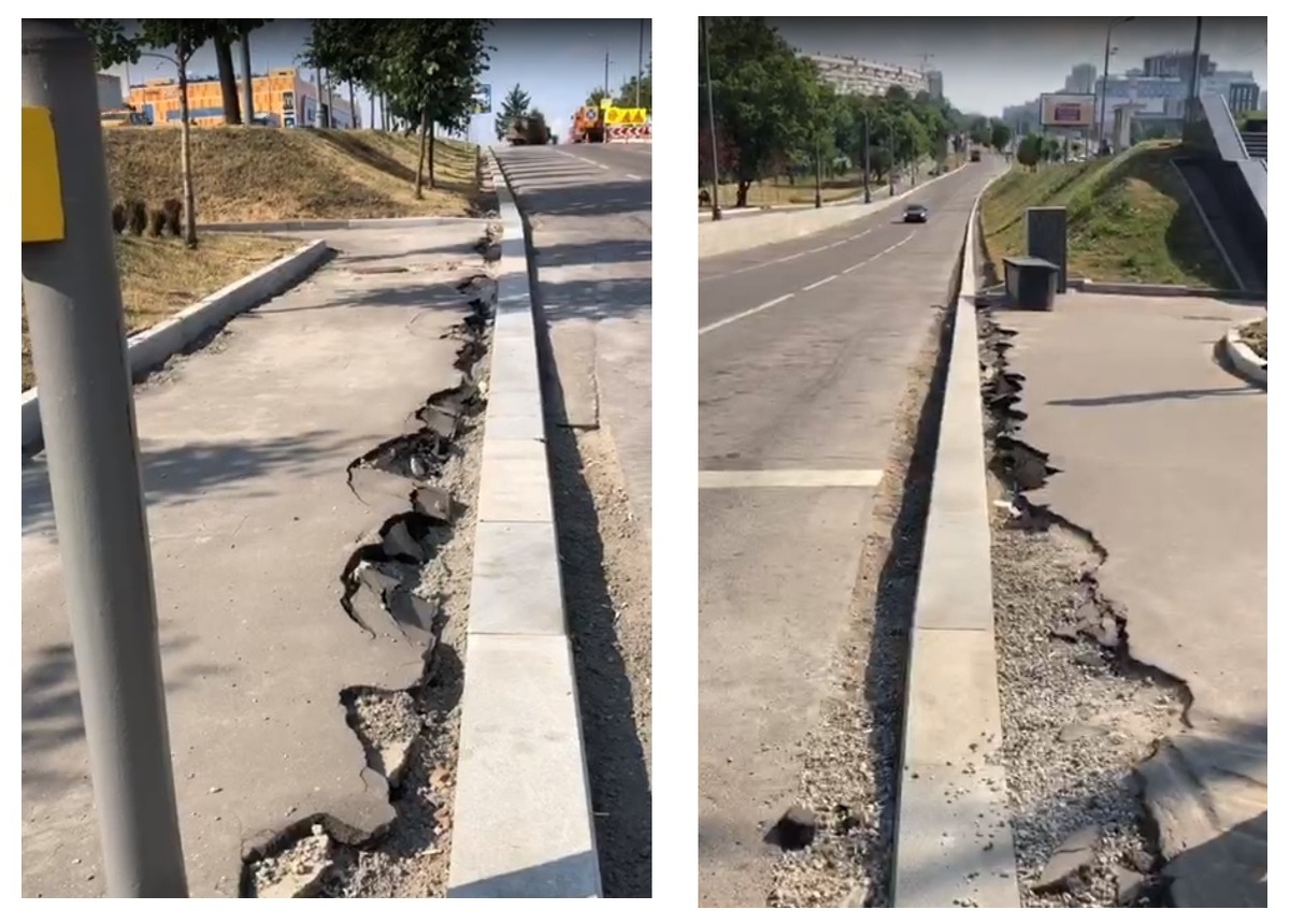 Варшавское шоссе в июне-июле 2019 года. Москва. Чертаново