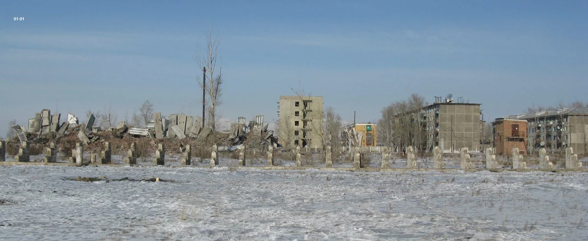 Борзя забайкальский край. Военный городок 