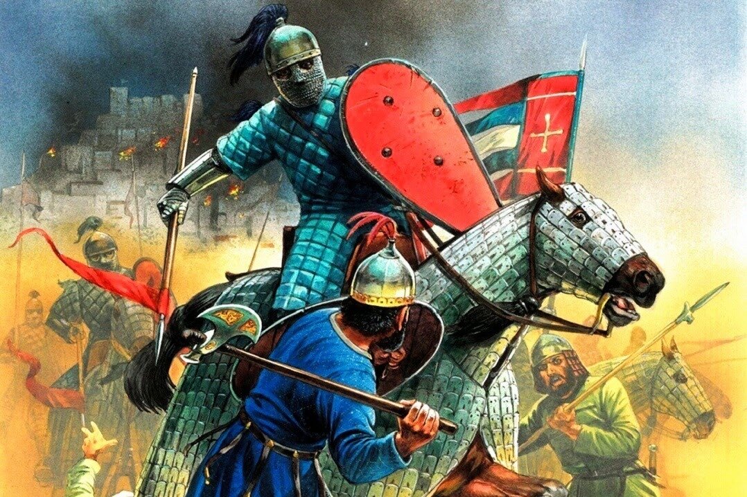 Катафракты в бою.