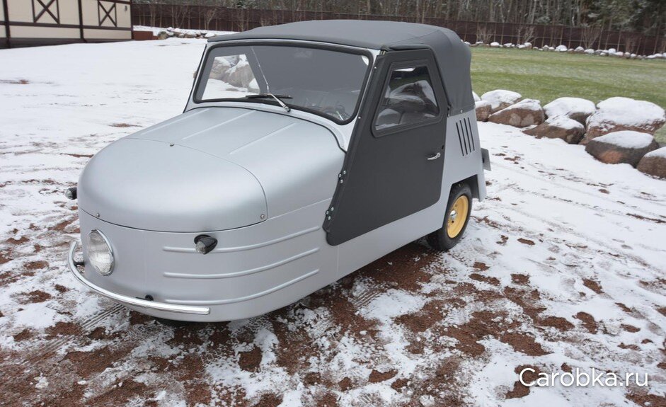 Автомобиль в годы производства имел прозвище "Циклоп" из за единственной фары спереди. 