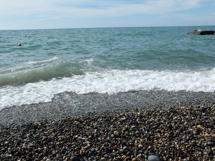 Море теплое +24 градуса! Воздух 25..