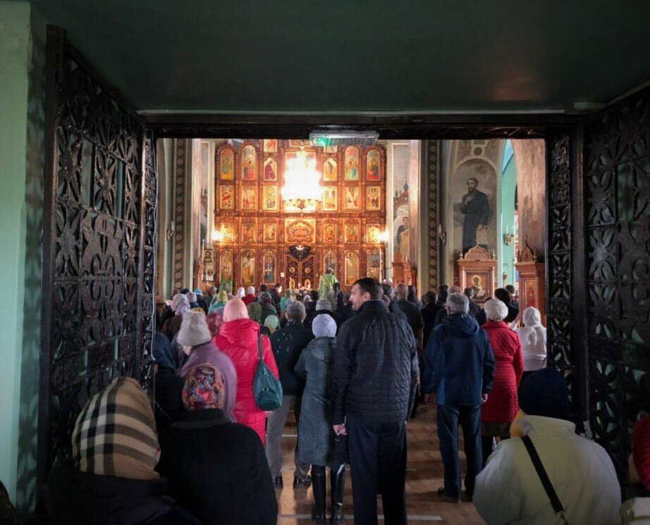 Так выглядела служба в Челябинске.