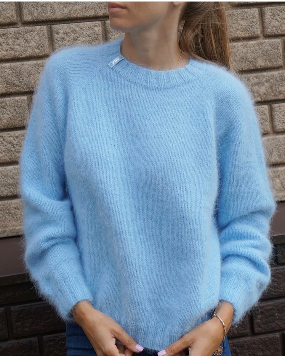 Basic_sweater_perosha от Peroha_knitwear