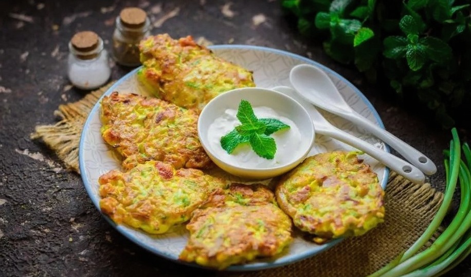 Оладьи из кабачков для диабетиков