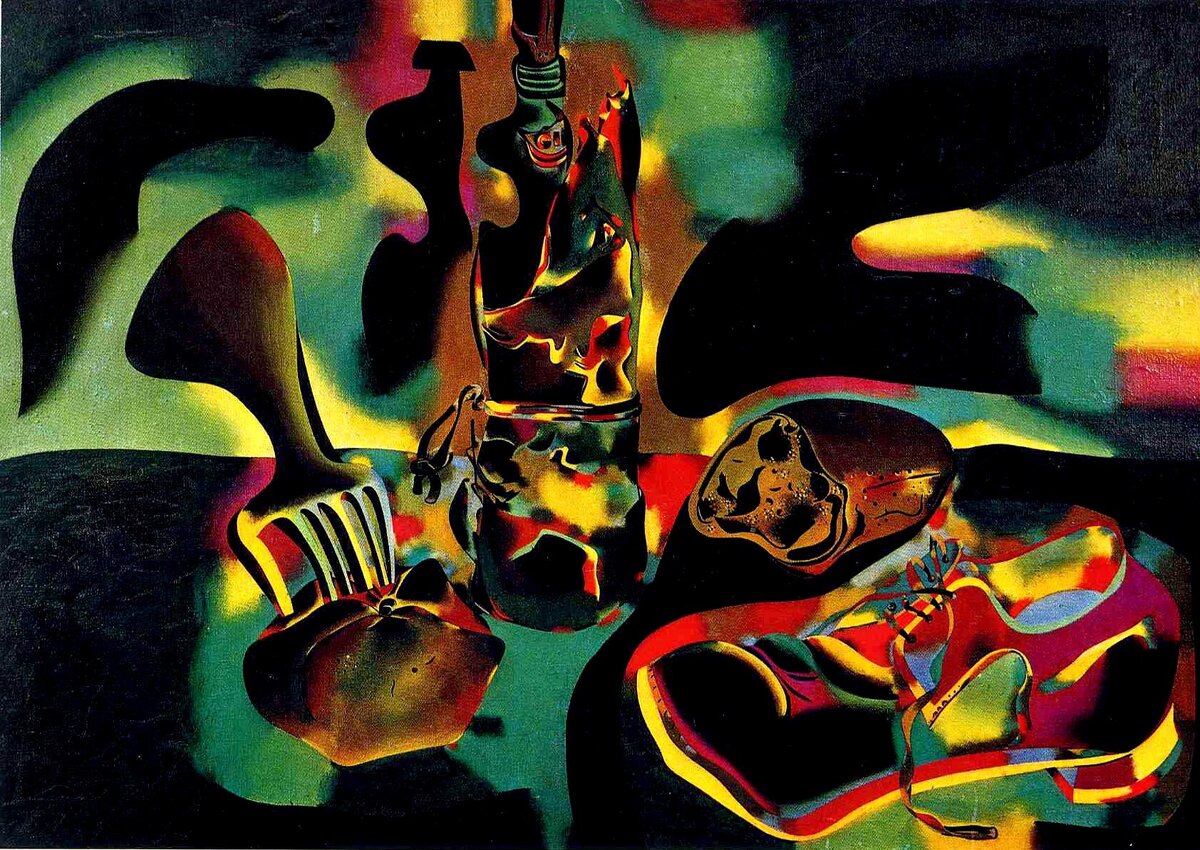 "Натюрморт со старым ботинком", 1937 год