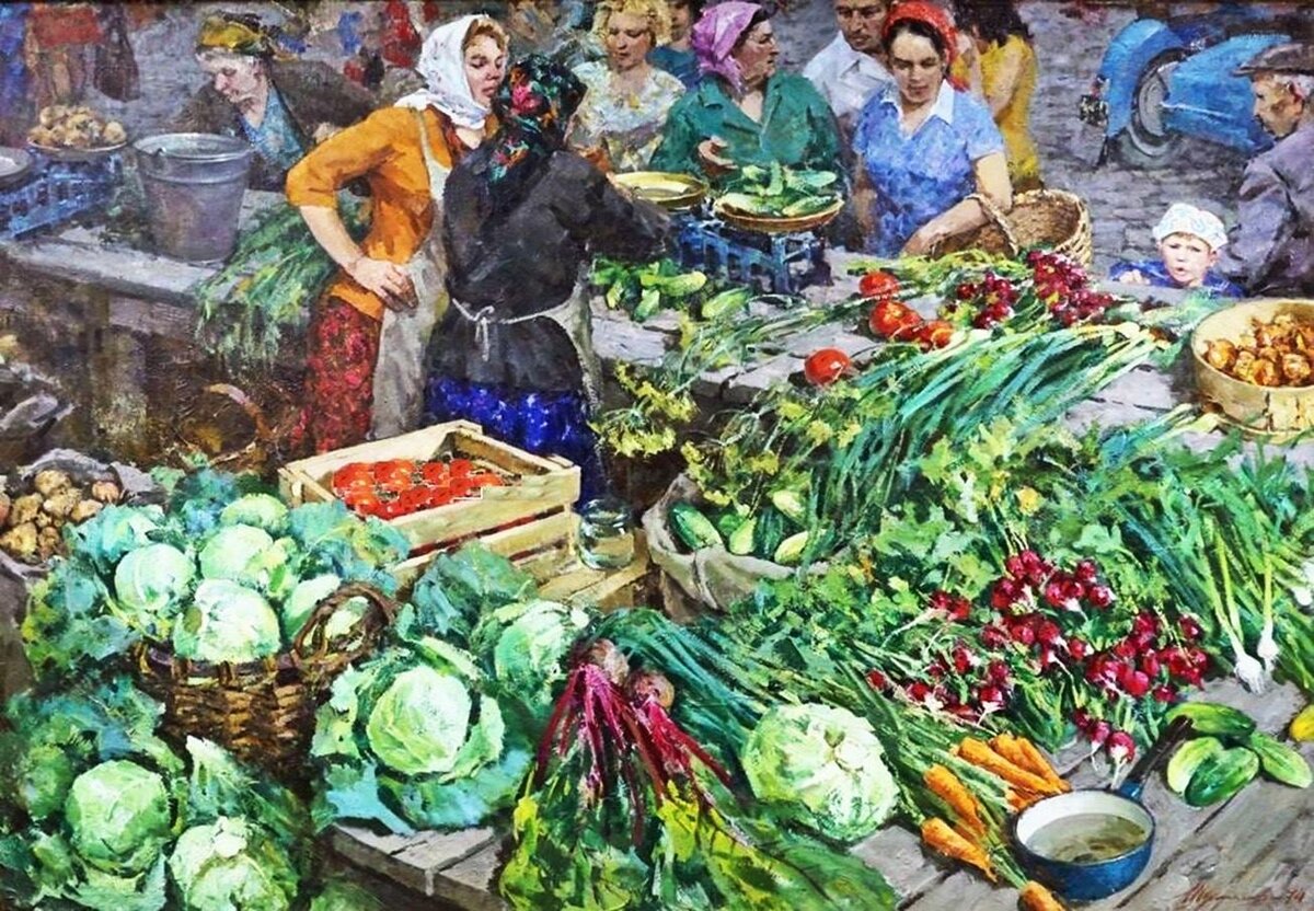 Картины художников ярмарка