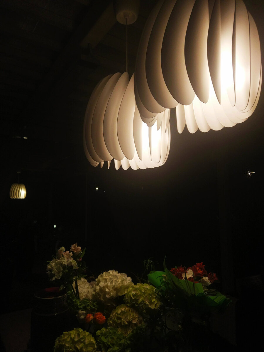 Светильники на фото иллюстрируют мою миссию: я вношу ясность в размышления собеседников.