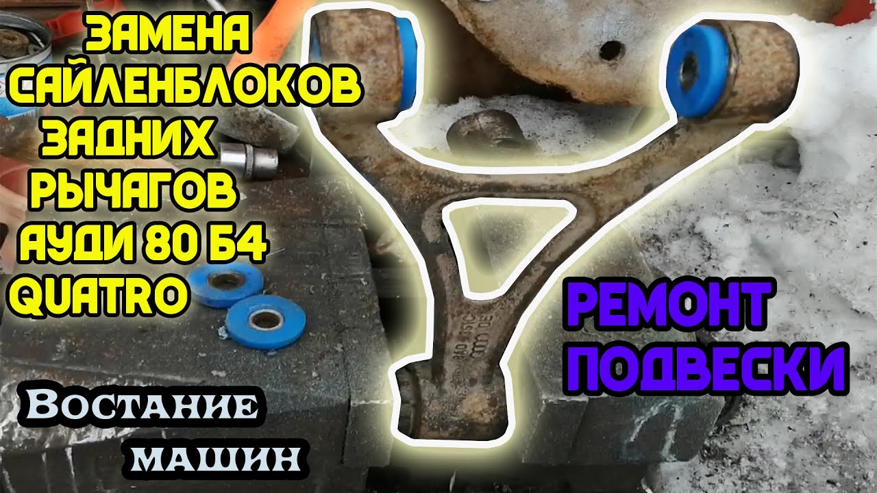 Что делать если скрипят сайлентблоки? - Иксора - Автозапчасти для иномарок