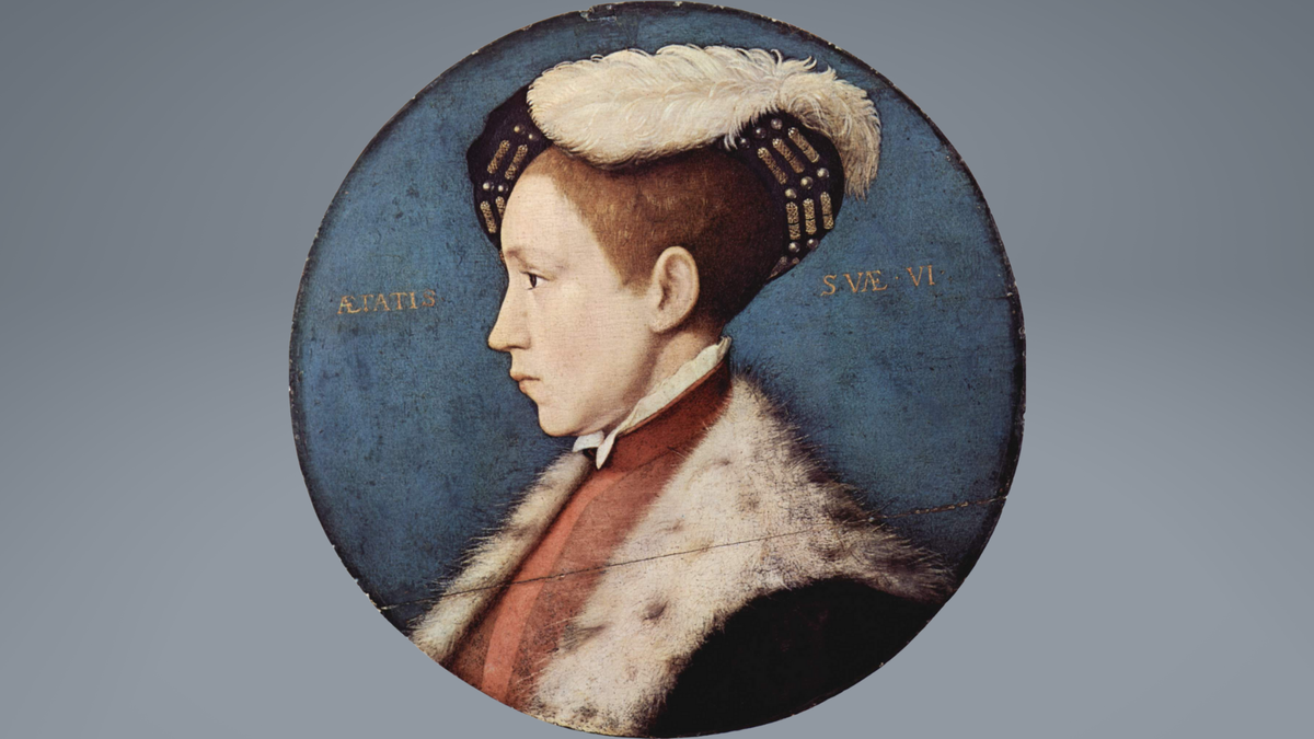 Портрет Эдуарда VI, миниатюра, после 1543 г. © Метрополитен-музей, Нью-Йорк