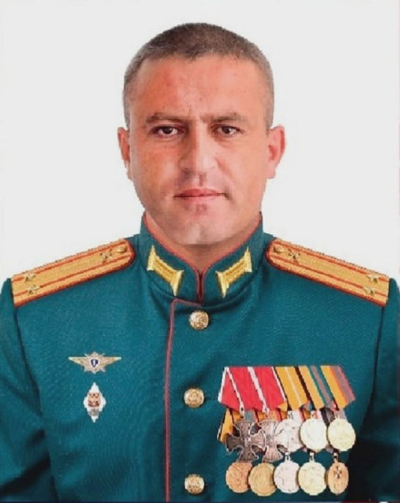 Командир отдельной бригады береговой обороны подполковник Андраник Гаспарян