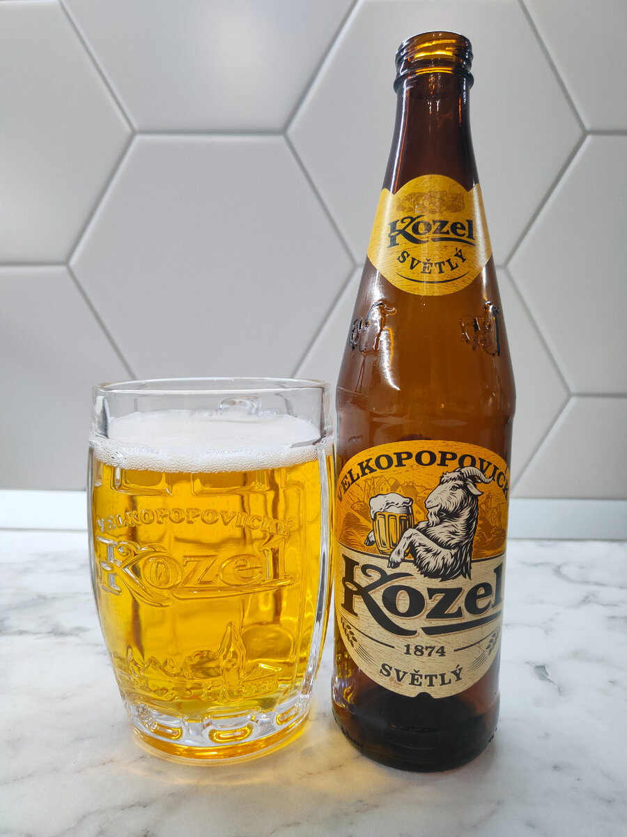 "Velkopopovicky Kozel" светлое