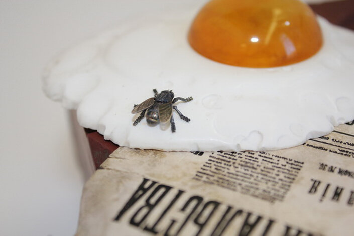 Пролетарский завтрак (фрагмент).