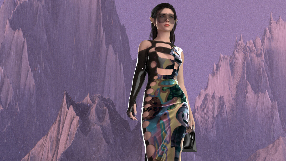 Цифровая одежда от дизайнера Евы Свиридовой