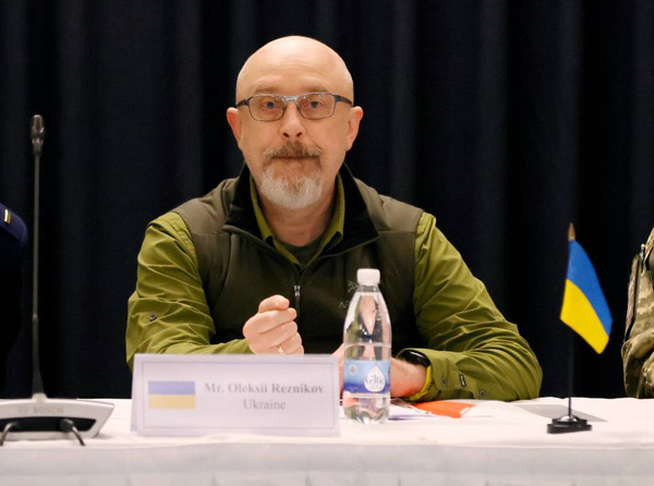 Министр обороны Украины Алексей Резников. Фото © ТАСС / АР / RONALD WITTEK
