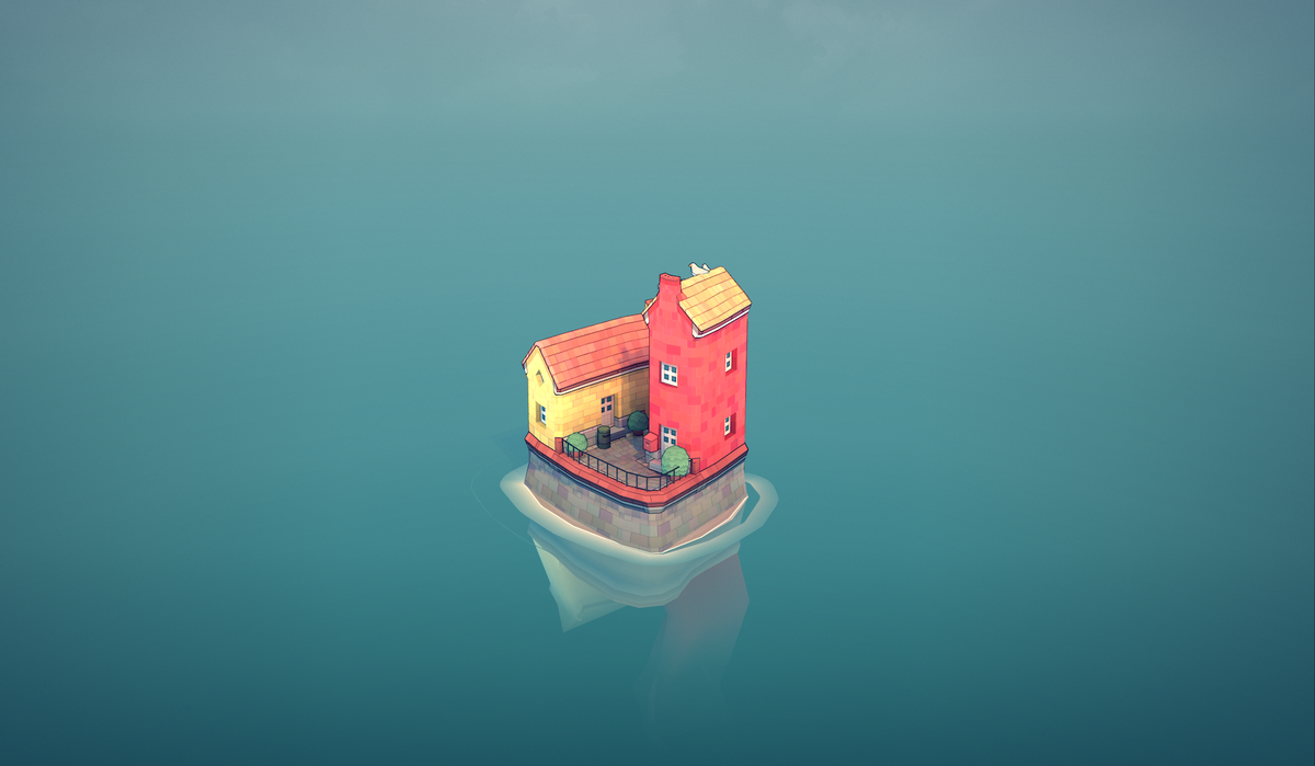 Townscaper - мой первый домик