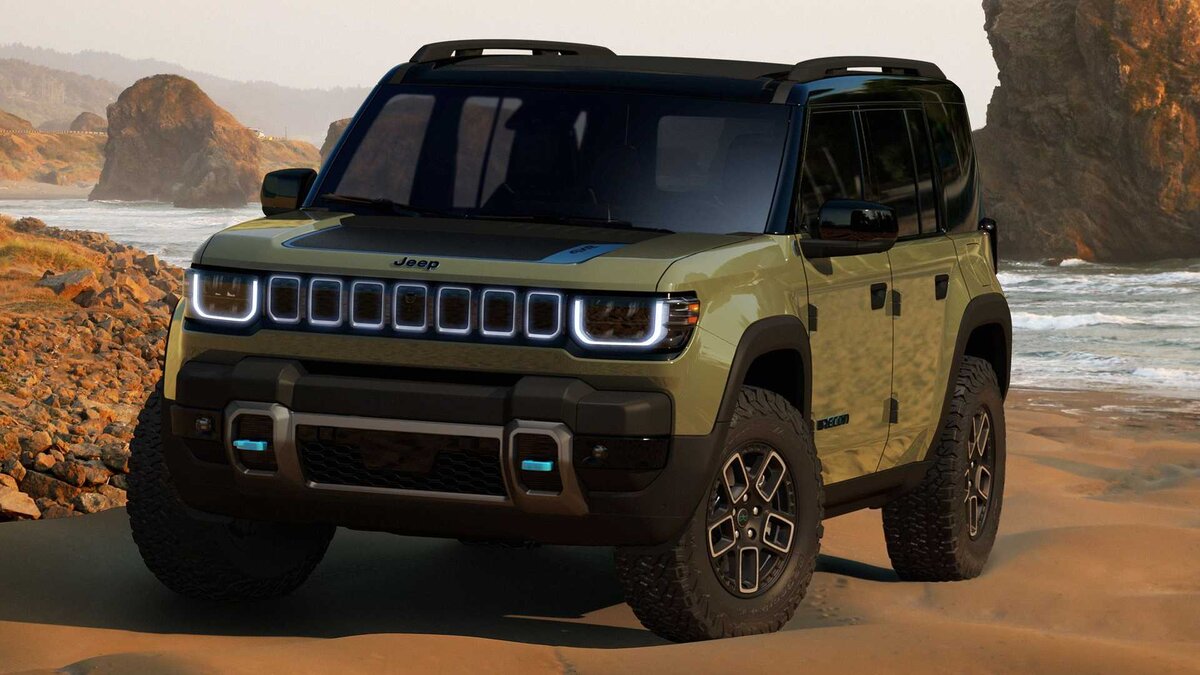 Jeep выложил три электрических козыря | За полный дроссель | Дзен