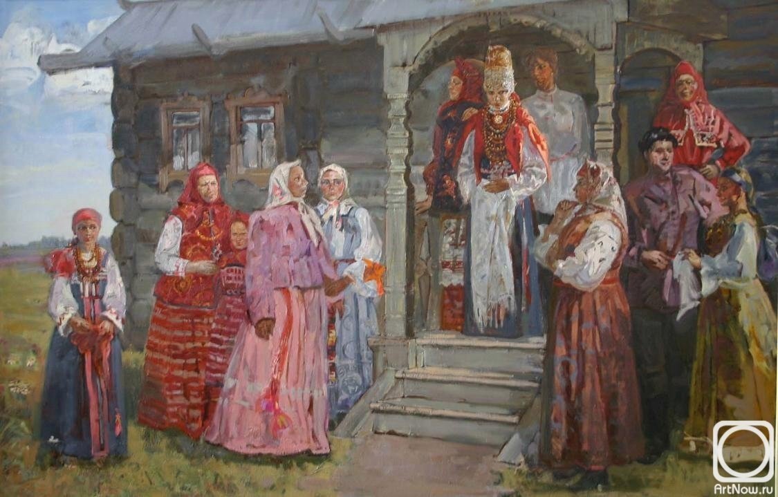 Третьяков А.Н. "Смотрины молодых"