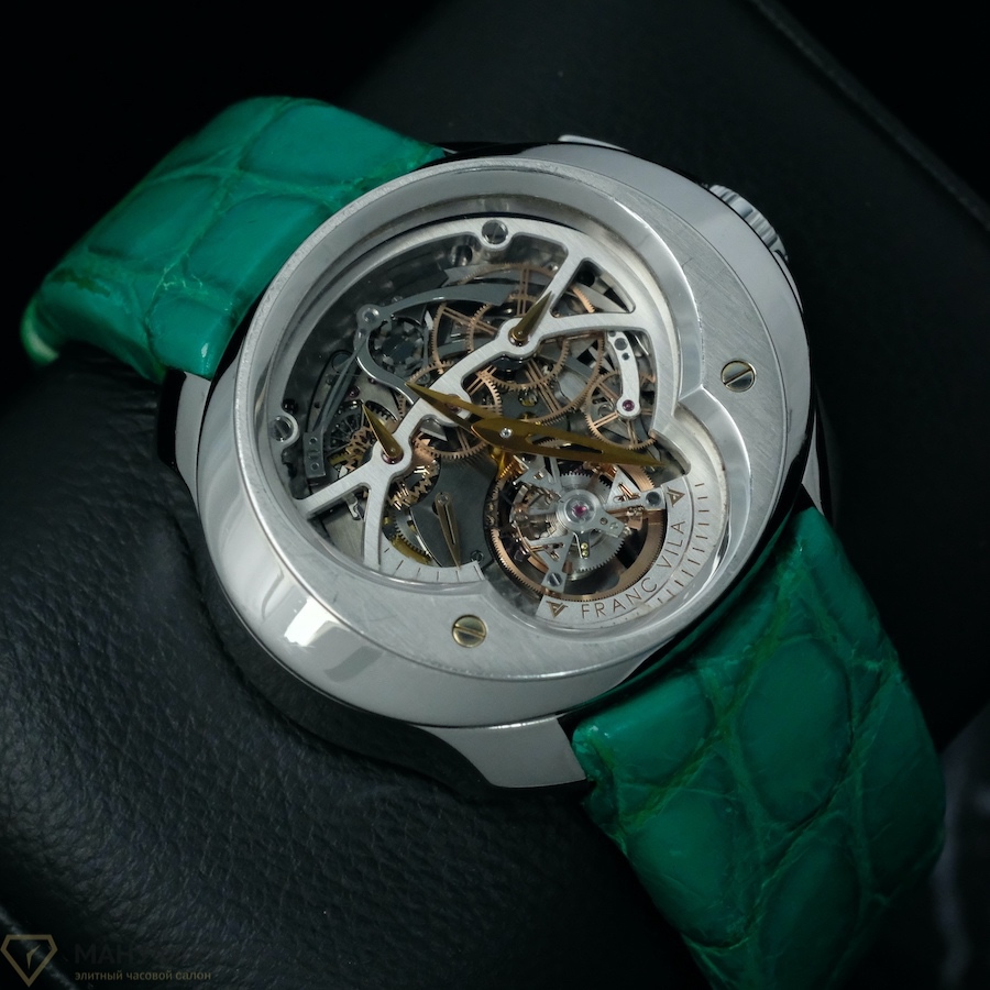 FRANC VILA FVA Nº4 CUATRO TOURBILLON DAIL-SIDE COLUMN WHEEL MONOPUSHER CHRONOGRAPH