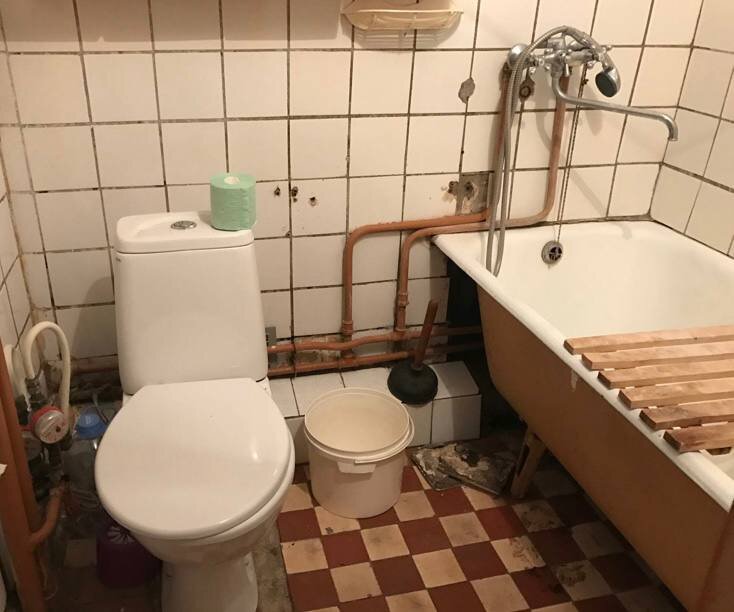 Совмещенный санузел. Фото из интернета.