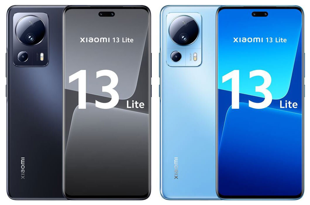 Рендеры Xiaomi 13 Lite