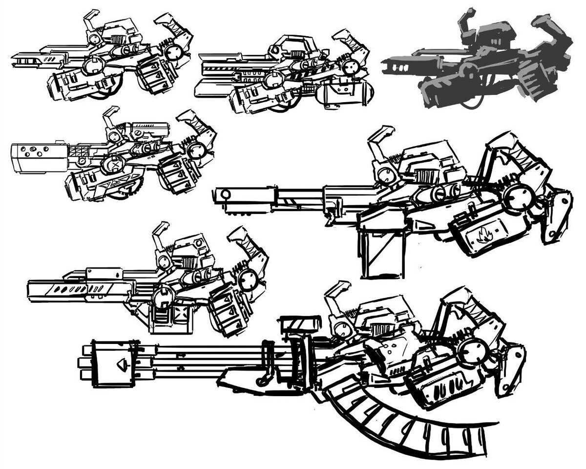 Cyberpunk 2020 guns фото 78