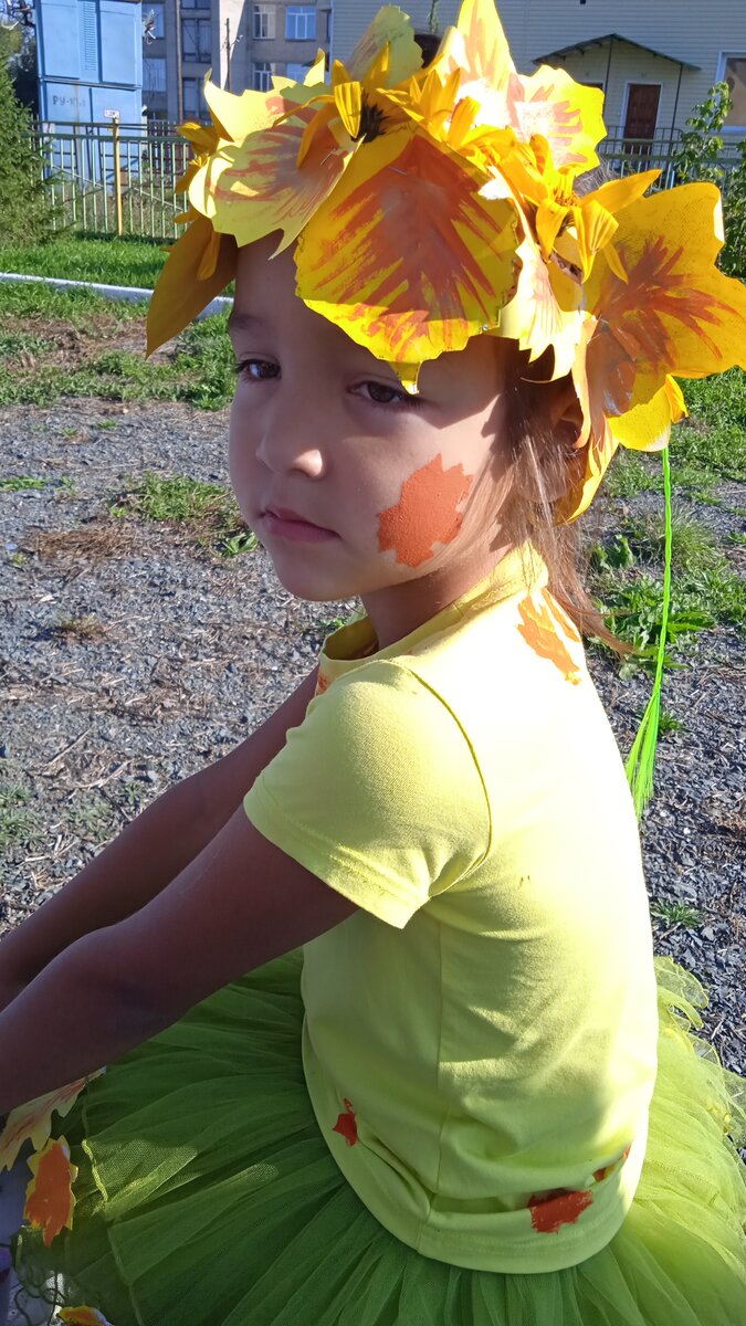 Фото автора. Осенний грим.