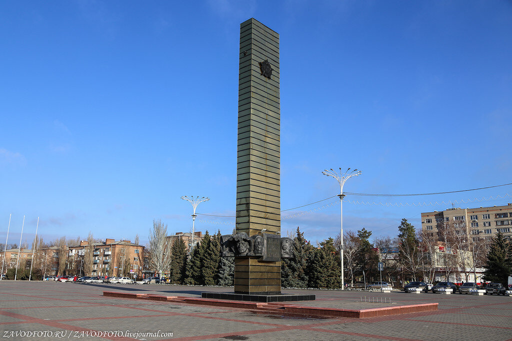 Площадь победы волгодонск фото Прогулка по Волгодонску ZAVODFOTO.RU Дзен