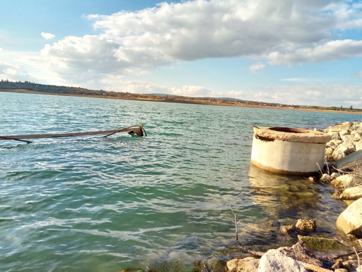 тайганское водохранилище 