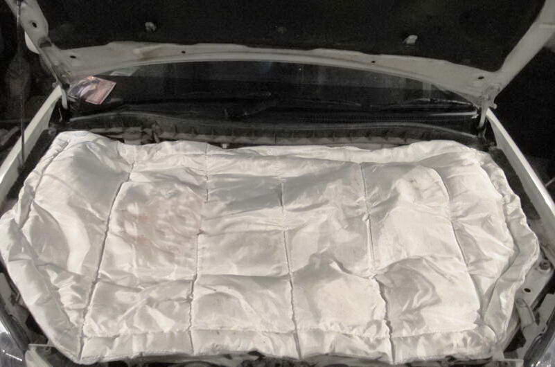 Специальное одеяло для утепления мотора 