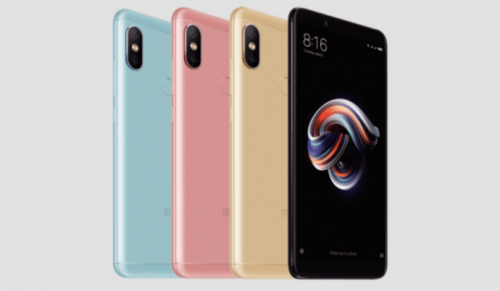 [caption id="attachment_22588" align="aligncenter" width="500"] Xiaomi Redmi Note 5 Pro.[/caption]