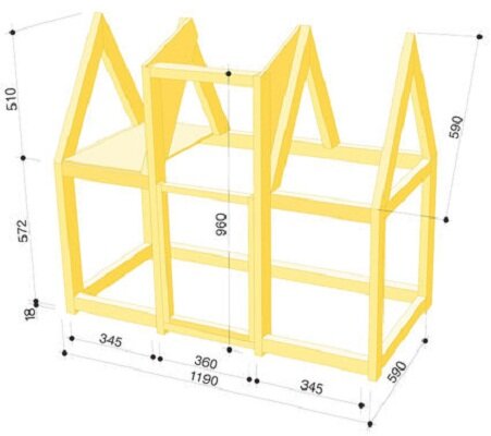 Чертеж крольчатника своими руками