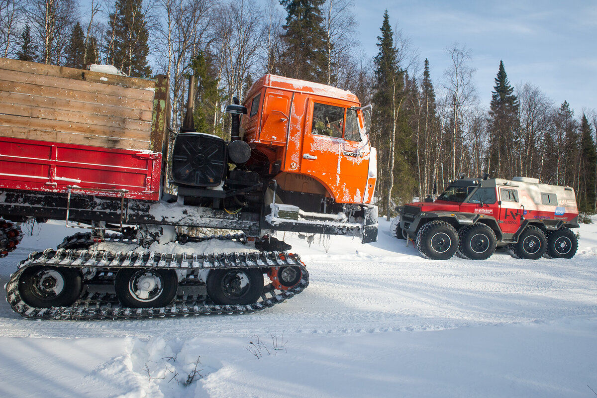 Гусеничный вездеход TINGER Track 2 — Technosport