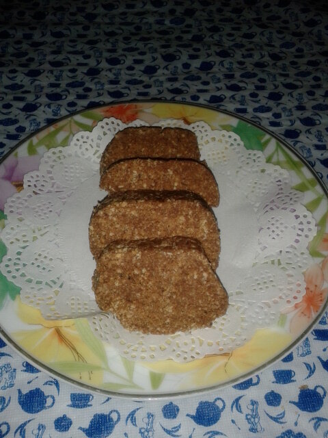 Домашнее пирожное "КАРТОШКА" в виде колбаски