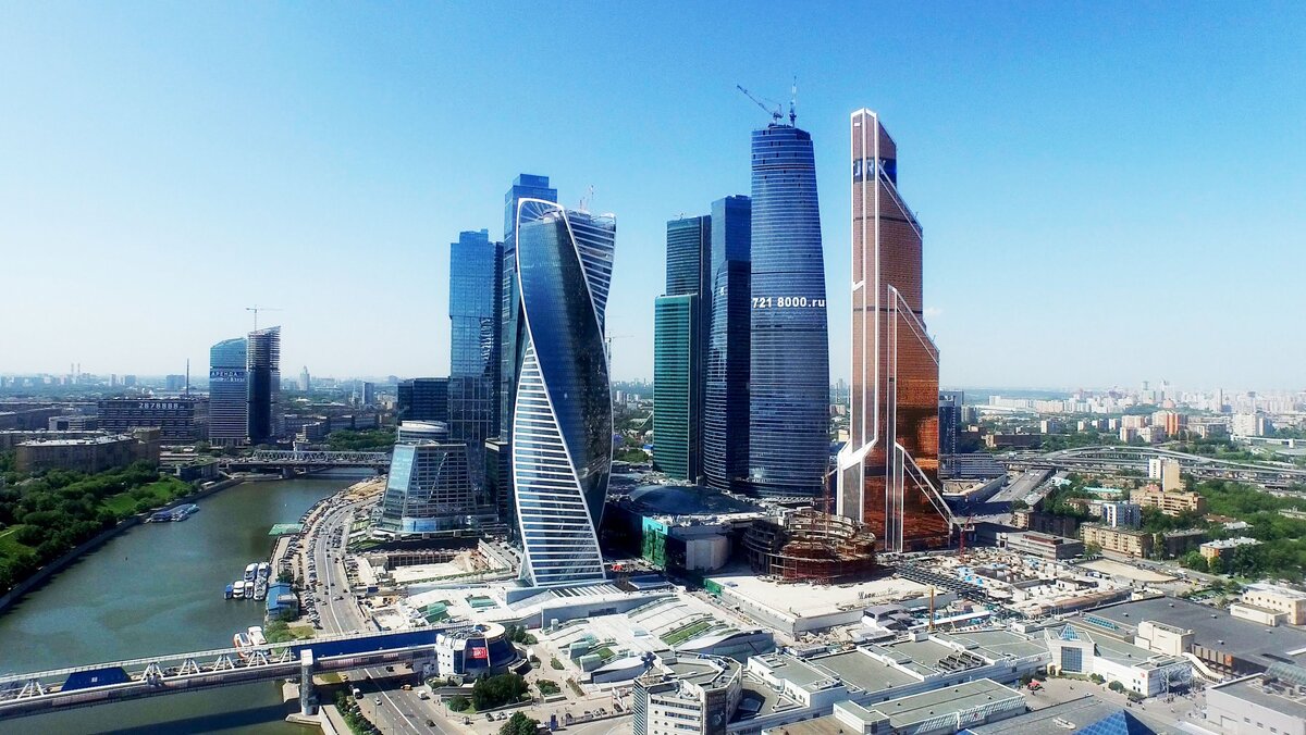Современные небоскребы москвы