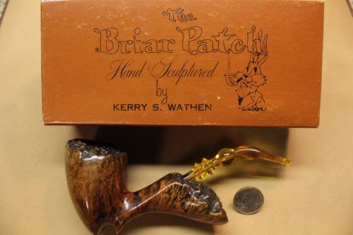   Wathen - бренд американского мастера Керри С. Уотена (Kerry S. Wathen). Трубки его продавались небольшом магазинчике "The Briar Patch" (южный Канзас-Сити) в 1970-х.