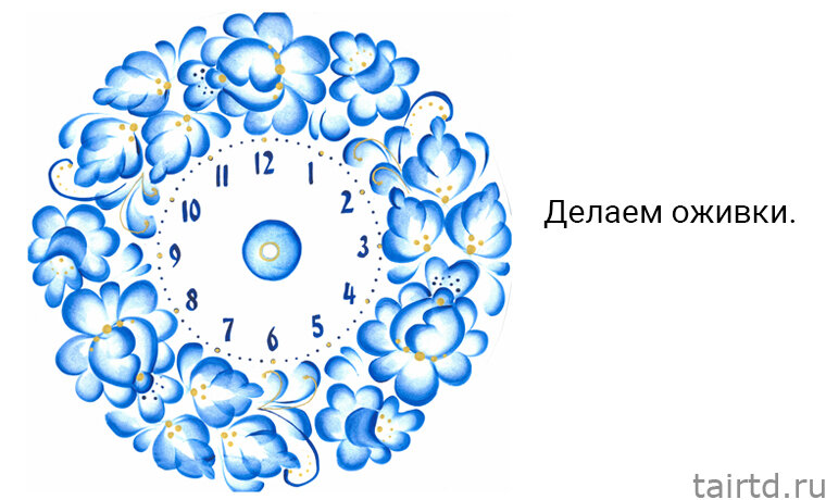 Мастер-класс гжель от компании «Жажда творчества»