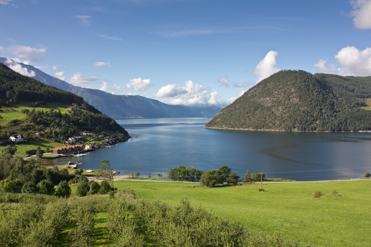 Норвежский фьорд