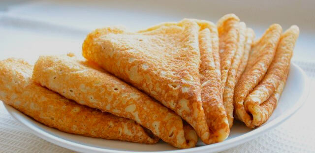 Блины на манной каше