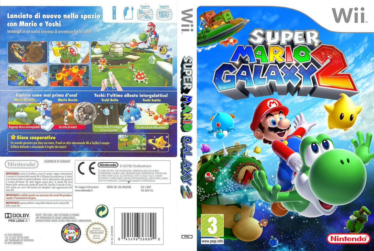 Mario galaxy wii