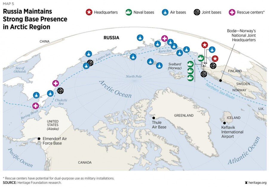 Карта военных баз россии в россии