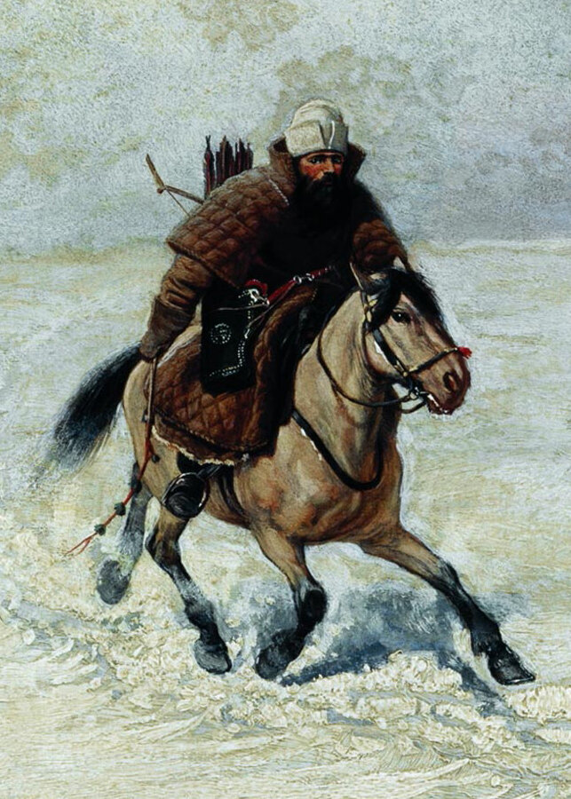 Гонец XVI века. 1868