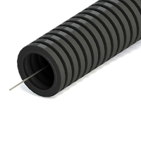 Области применения гофрированной ПНД трубы :прокладка слаботочных и силовых электросетей, эксплуатируемых при напряжении переменного тока величиной до 1000 В;прокладка компьютерных, телевизионных, телефонных и IT-сетей и коммуникаций;использование в огнестойких кабельных линиях. 
Преимущества гофрированных ПНД.Надежность и безопасность:высокая коррозионная и химическая стойкость;труба не содержит вредных для здоровья веществ;устойчивость к фотоокислительному старению (эксплуатация на открытом воздухе при воздействии прямых солнечных лучей). 

