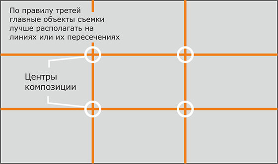 Правило четвертей. Правило третей сетка. Правило одной трети в композиции. Композиционный центр золотое сечение. Правило третей в композиции.