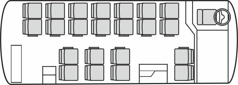 Салон ПАЗ-3206